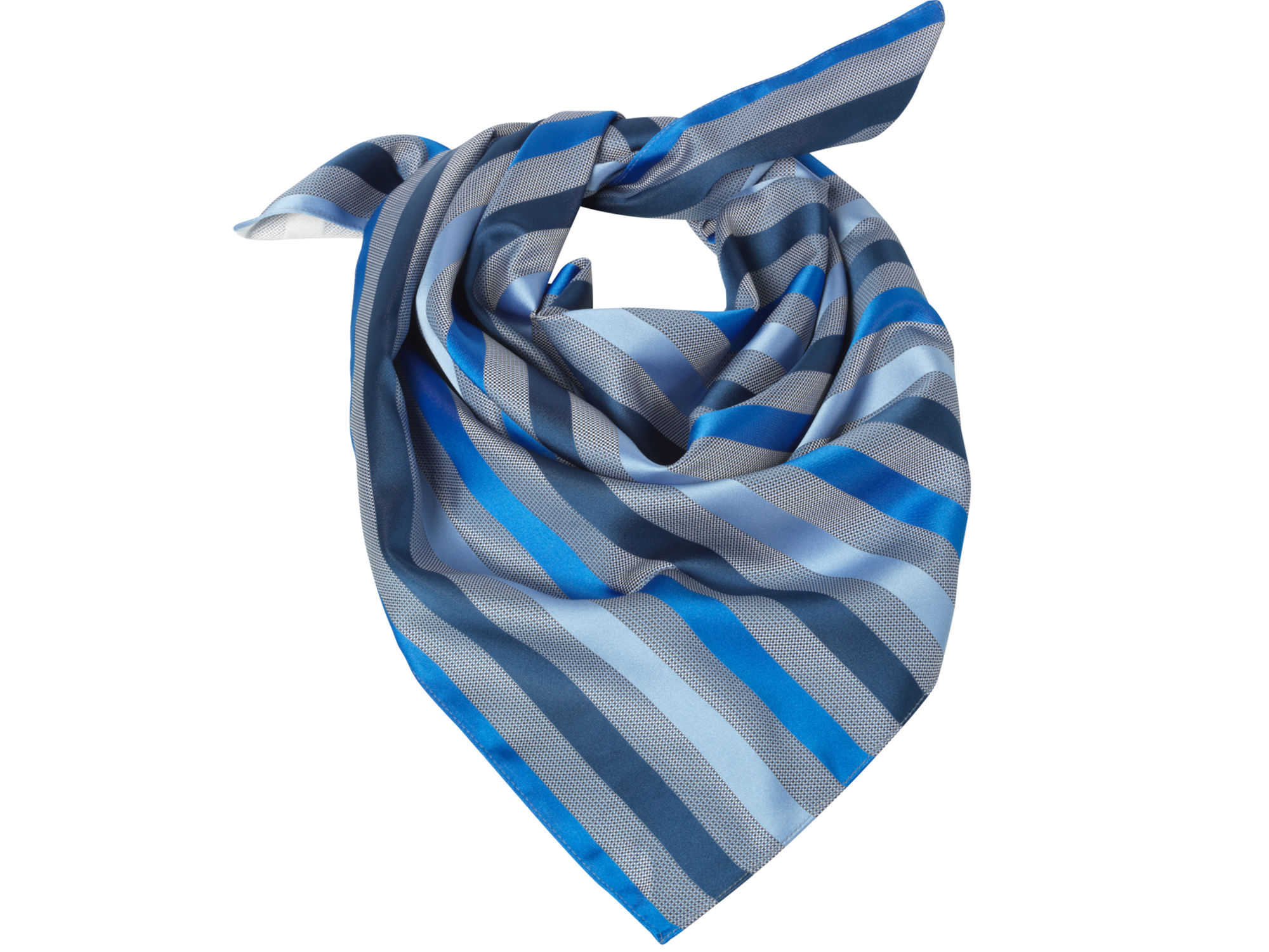 Niki Tuch blau gestreift