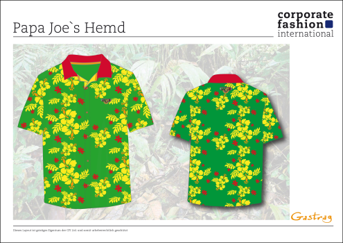 Hemd kurzarm Sonderproduktion