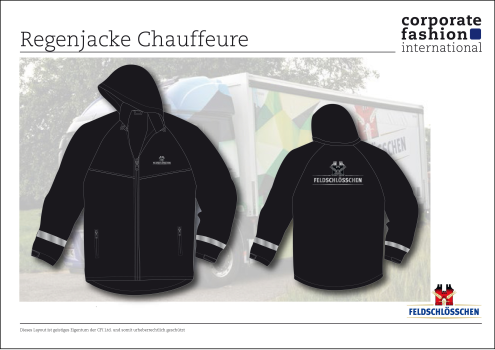 Regenjacke Sonderproduktion